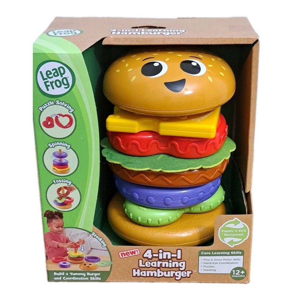 Leap Frog 4 In 1 Learning Hambuger In Original Packaging